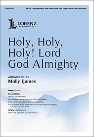 Holy! Holy! Holy! Lord God Almighty SATB choral sheet music cover Thumbnail